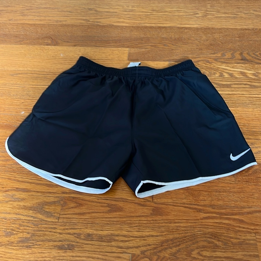 Nike Black and White Athletic Shorts
